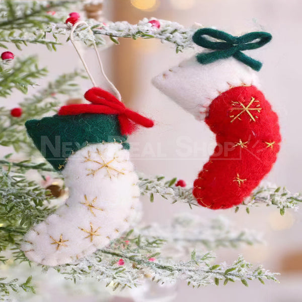 Handmade Felt Christmas Decorations Christmas Tree Hanging Ornaments